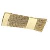 Nail Art Bits Cleaning Brush Golden Color Copper Wire Drill Cleaner Brush Manicure Accessories