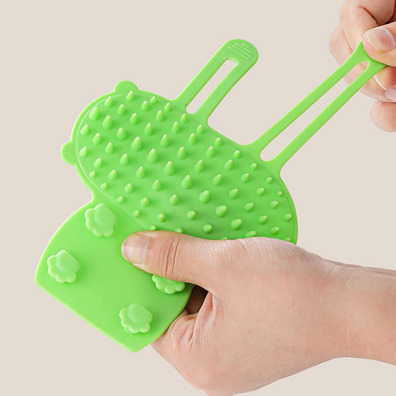 Cat Scratcher Massager Comb Pets Table Corner Scrape Hair Brush Remove Hair Comb Kitten Care Accessories