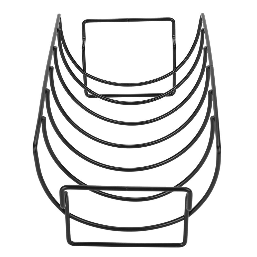 Outdoor Metal BBQ Tools Steak Holders Rib Rack Grilling Kitchen Tool