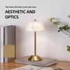 Luxury Crystal Pumpkin Bedside Lamp: Elegantly Designed Charging Night Light with a Simple Atmosphere