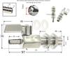 Valvola a Sfera Mini in Acciaio Inossidabile 304 con Raccordo a Innesto per Tubo Grado Sanitario 7mm 8mm 10mm 12mm Giunto per Tubo Gas Acqua Olio Microvalvola Acquario
