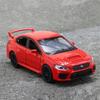 1/30 Subaru Impreza WRX STI Alloy Sports Car Model Diecast Metal Racing Vehicles Car Model Sound Light Simulation Kids Toys Gift