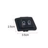 Black Headlight Switch Plastic Turn Signal Switch for Piaggio Motorcycle DIY Installation