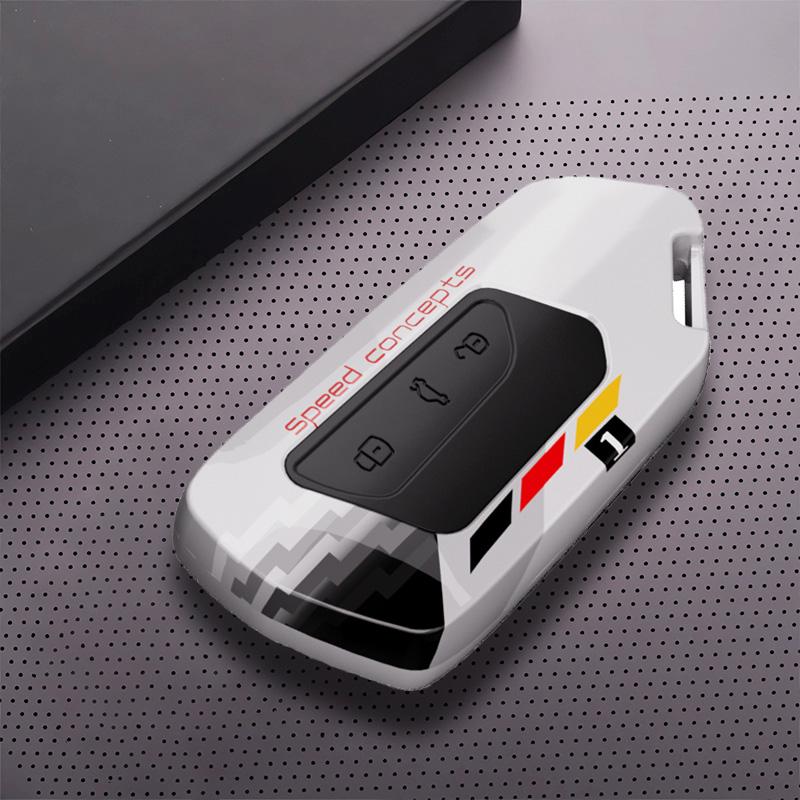 Auto Key Fob Cover Case Housing Fit For Vw Volkswagen Golf 8 Skoda Octavia A8 Mk8 Seat Leon Mk4 Auto Accessories G80