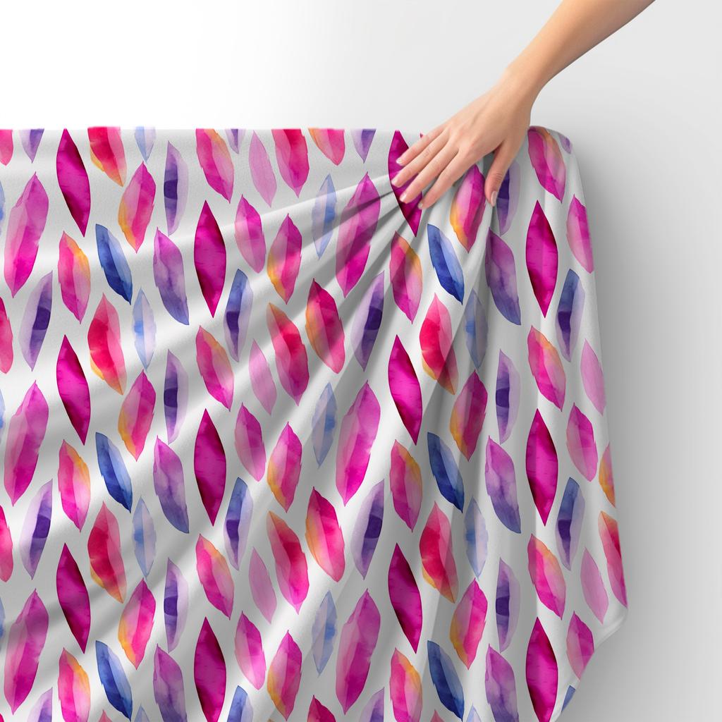 Royal Samt Stoff Polyester Zum Nähen - Motiv Abstraktion - Rdx2082