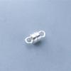 Gold Plated Magnet Connectors Beaded 925 Sterling Silver Bracelet Magnetic Clasp Jewelry Accessories
