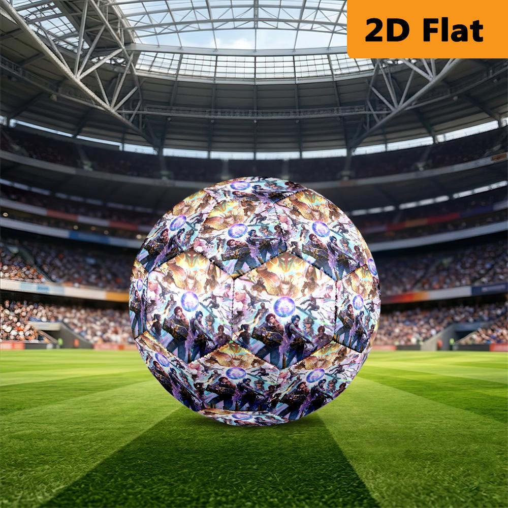 Fantasy Warriors Unite Soccer Ball Suitable for Both Training and Competition Outdoor Sports Very Elastic High Elasticity Entertainment