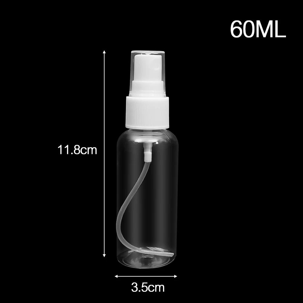10/30/50/100ml Refillable Bottles Empty Spray Bottle Portable Travel Clear Dispensing Container Cosmetic Perfume Spray Atomizer