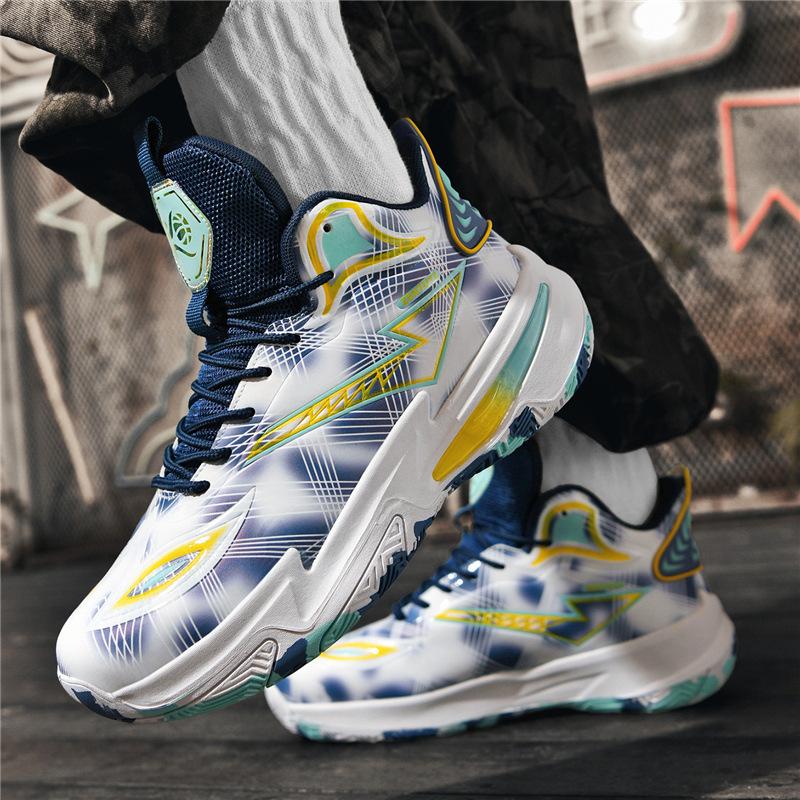 Professional basketball shoes men's autumn non-slip and wear-resistant sports shoes for teenagers junior high school special combat sneakers mandarin