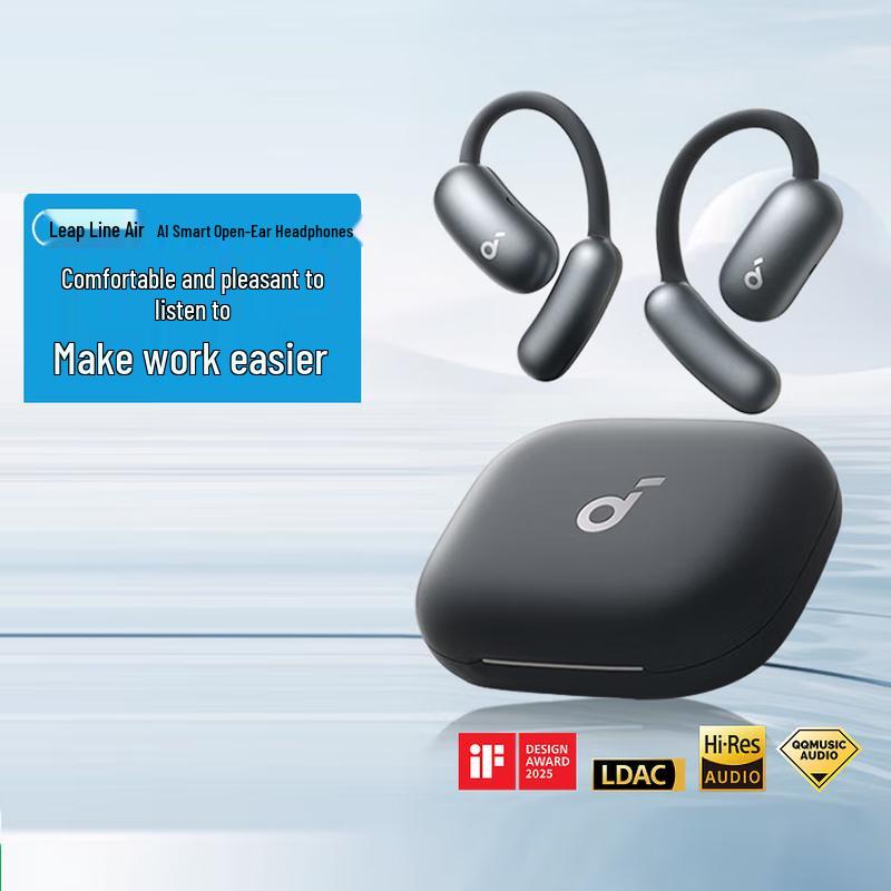 

Soundcore AeroFit Air Open-Ear Bluetooth Sports Headphones