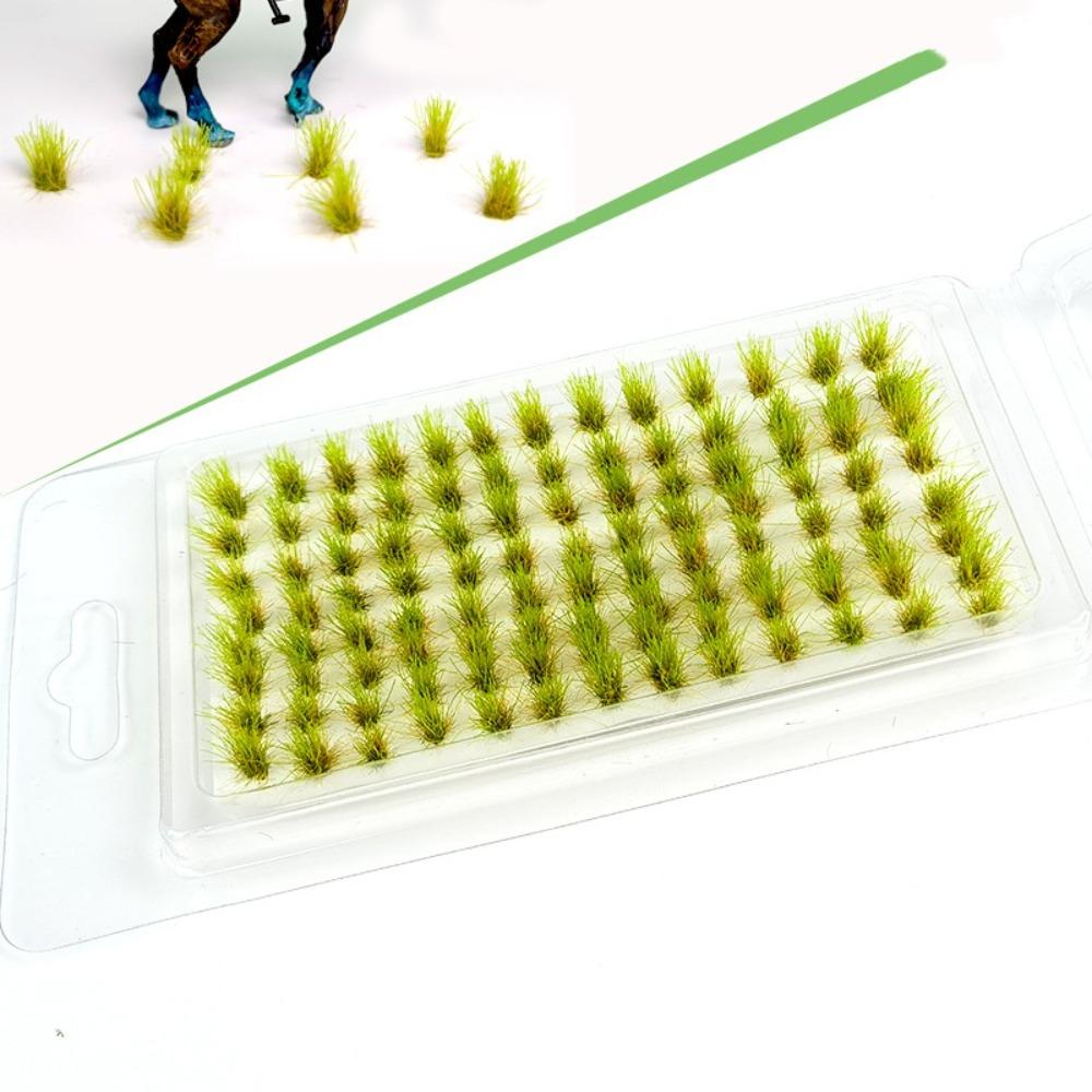 Miniature Shrubs Miniature Grass Cluster Terrain Model Kit Static Grass Tuft  Farmland House