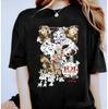 Disney 101 Dalmatians Vintage Group Unisex Adul100% Cotton T-shirt Mens Tees Top Sweatshirt Kid Tee