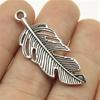 Feathers Leaf Nature Charm Antique Bronze Zinc Alloy Jewelry Making Supplies Bracelet Making Style Pendants