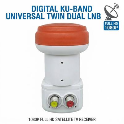 Digital KU-BAND Satellite LNB Universal Dual LNB Converter  For The New Tricolor 75 Satellite