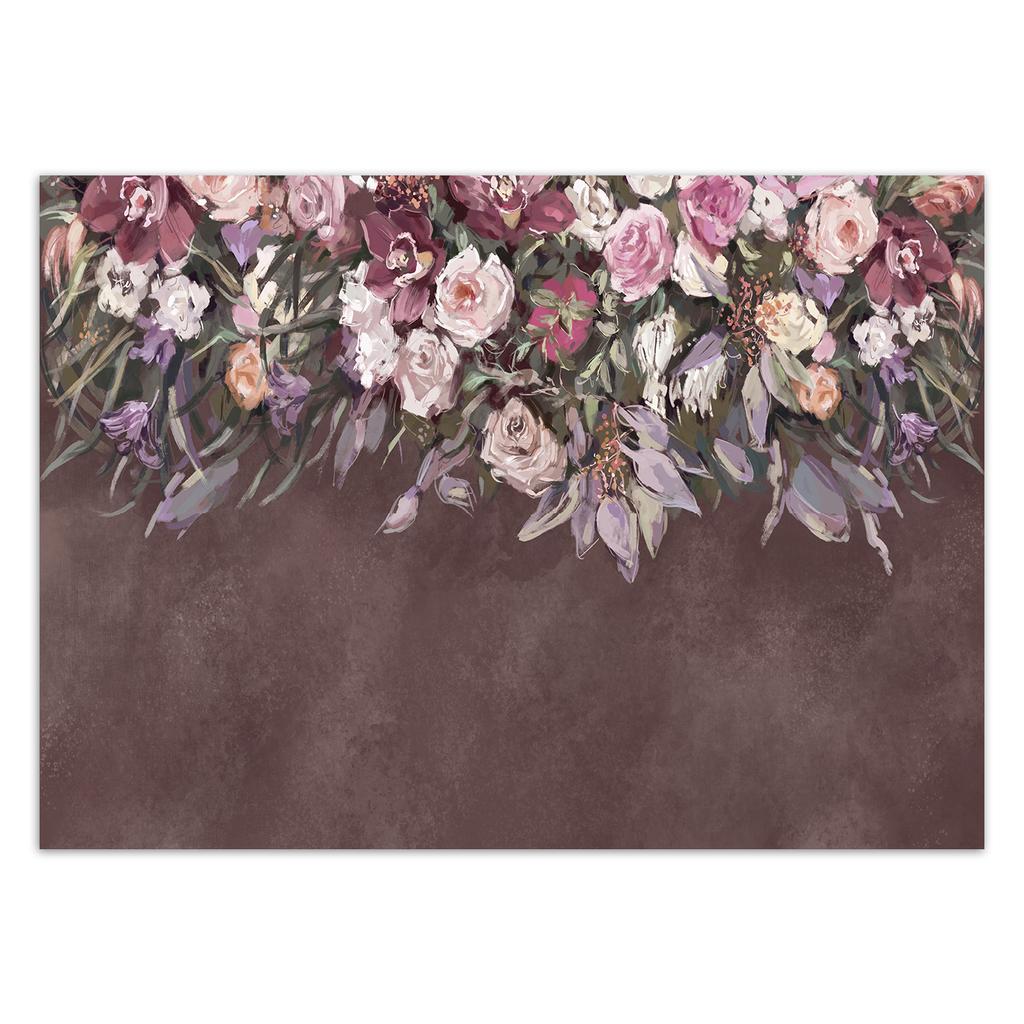 Wallpaper Flowers overgrowth