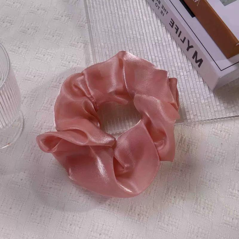 Ballet Style Lace Scrunchie Mesh Hair Tie for Women