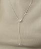 Tatiana (Silver 925) Freshwater Pearl Y-Line Long Necklace Nz2509