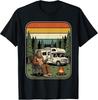 Retro Bigfoot RV Camping Adventure Vintage Motorhome T-Shirt