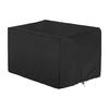 Robot Mower Cover 210D Fabric with Elastic Edge, Black Storage Cover 94 X 63.5 X 46 Cm for Outdoor Equipment Storage In Yard Space