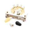 Electric Guitar 3 Way Pickup Selector Toggle Switch Black/White/Yellow Knob