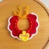 New Year Neckwear: Pet Gaiter & Scarf for Cats & Dogs - Festive Knit Collar for Chinese New Year