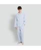 Jaju Men'S Cotton Stretch Length Pajama Set_Light Blue