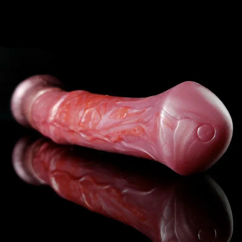 Dildo Ejaculating Long Penis Silicone Anal Dildos for Masturbator Sex Toy for Women Men