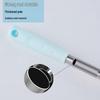 Wall-Mounted Stainless Steel Toilet Brush Set