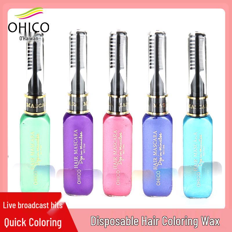 

Disposable Hair Styling Stick: Temporary Dye & Color Cream Pen English Version 15ml (Export Only)