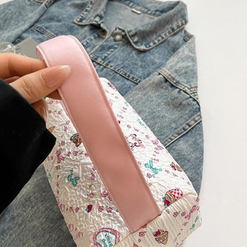 Cartoon Kosmetik Reise Organizer Lässige Make-up Waschtaschen Große Kapazität Tragbare Tragetasche Geschenke