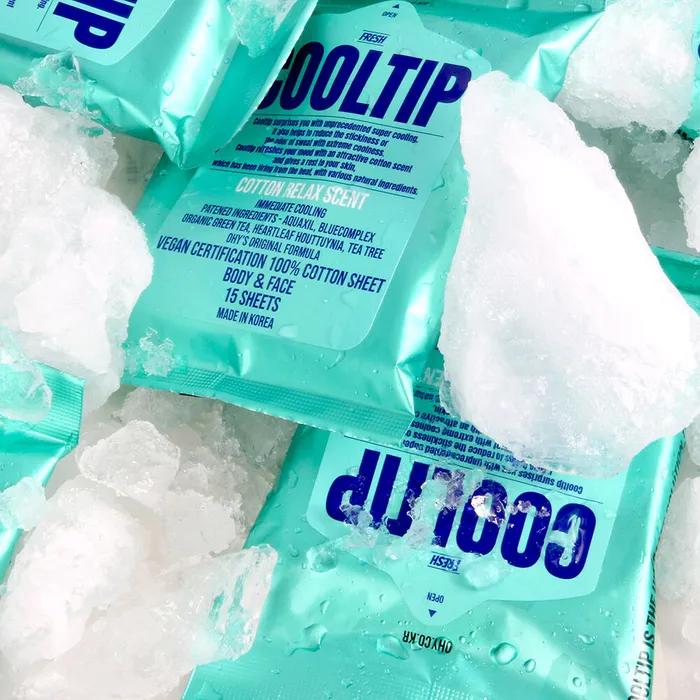 Cool Tip FRESH Ice Cotton Sheet [Extreme Cooling + Perfume + Vegan + Patented Ingredients] 3 Packs