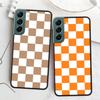 Retro Classic Chess Board Grid Phone Case For Samsung Galaxy S22 S25 Ultra S21 S10 Plus S26 Edge S20 S23 S24 FE Cover Silico