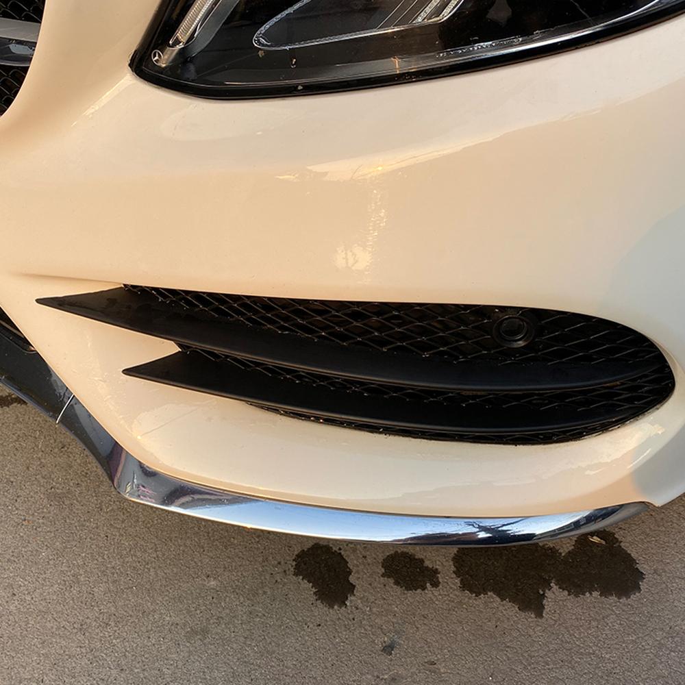Copertura Fendinebbia Paraurti Anteriore Telaio Presa d'Aria Laterale Griglia Per Mercedes-Benz Classe C W205 C180 C200 C260 C43 Sport 2015-2018