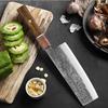 WXCOO Hammered Professional Kitchen Knives with Box Japanese Kiritsuke Chef Knife Sharp Blade Fruit Vegetable Cooking Knife