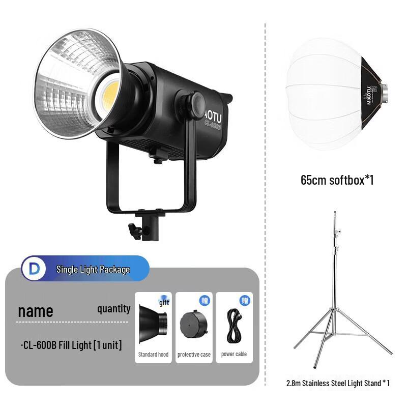 MiaoTu CL600B Bi-Color LED Video Light