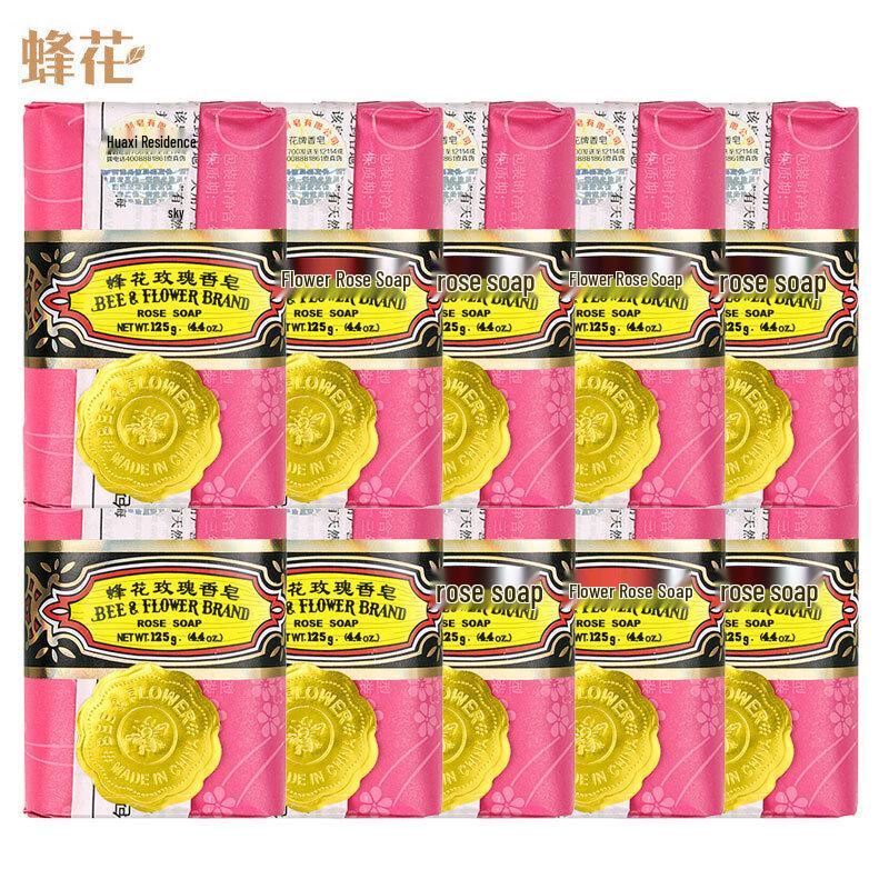 Bee Flower Rose Scented Soap Bars