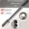 Professional Screw Locking Extension Rod Triangular Hole For Stability Drilling Power Tool Accessories