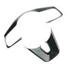 Carbon Fiber 2X Car Steering Wheel Decor Cover Trim For Kia Forte K3 2019-2024