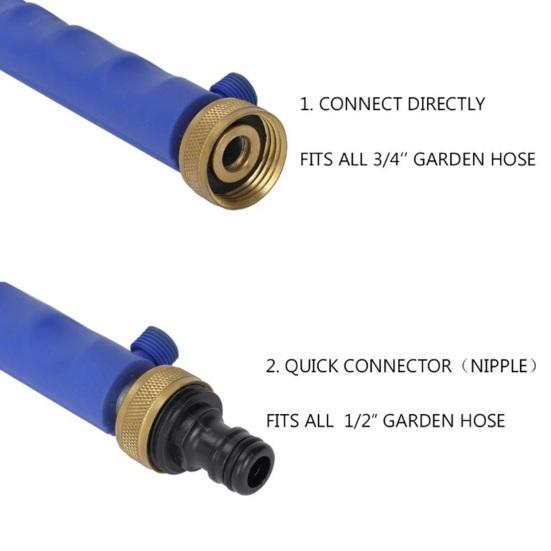 Upgraded Jet Nozzle for Garden Hose Power Washer Wand Hydro Jet High Pressure Washer Tools with 2 Different Nozzles And Hose Quick Connectors
