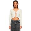 Urban Classics Strickjacke Tied Cropped Feather