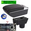 For Mitsubishi Space Star Armrest Box For Dodge Mitsubishi Attrage Mirage Car Armrest Storage Box with USB Car Accessories
