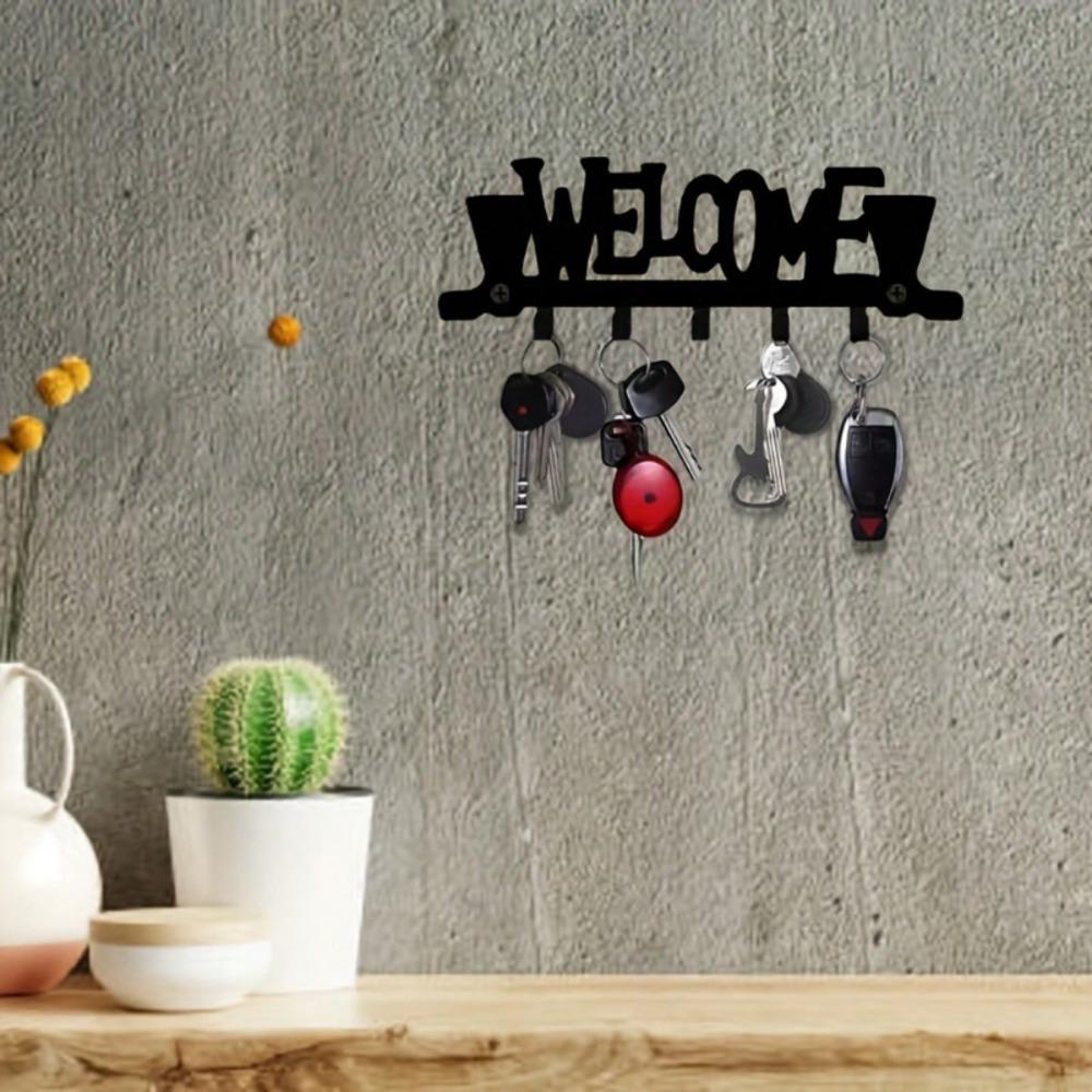 Metal Boot Shape Multi Functional Key Hook for Home Garage Hallway Storage