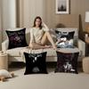 D-Death N-Note Pillow Case Plush Fabric Soft  Pillowcase Double Sided Print  Sofa Cushion Cover Throw Pillow Cover