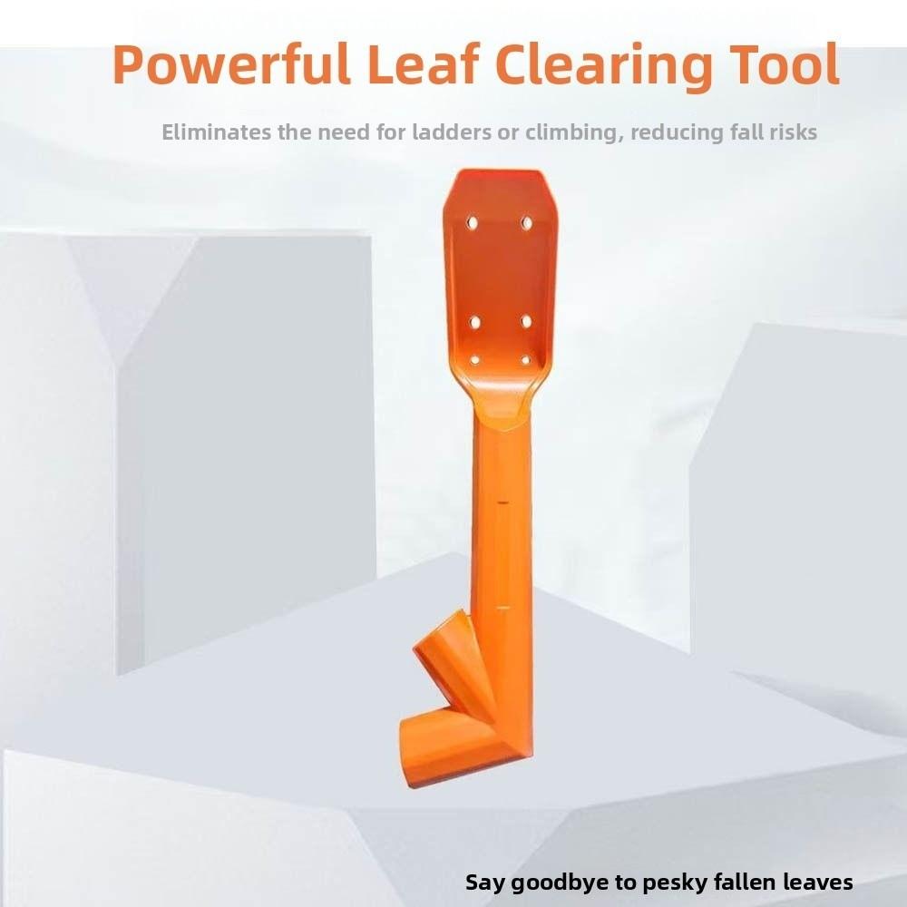Abrasion Resistance Pipe Cleaners Tool Long Handle Roofing Leaf Shove  for Home Residence