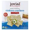 Jovial Sourdough Einkorn Everything Crackers 128g (4.5oz)