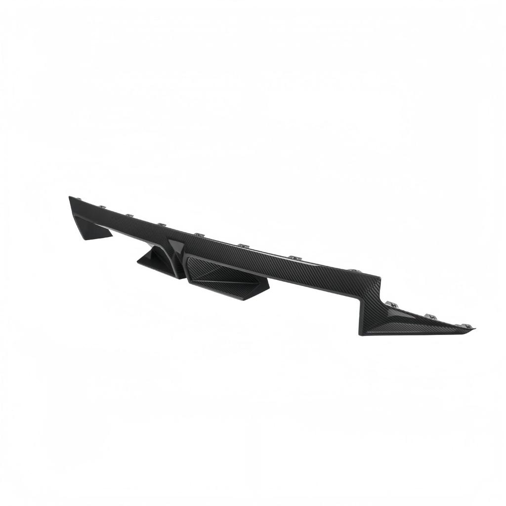 Carbon Fiber Rear Lip with Lights & Diffuser for BMW M3/G80/M4/G82/G83