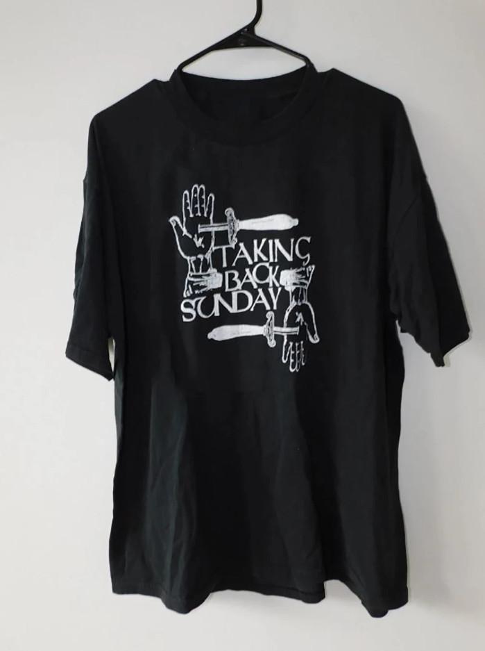 Taking Back Sunday band first punk rock T-shirt size S-5XL XXL