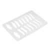 Brow Lips Template Reusable Bendable Eyebrow Lip Eyebrow Grooming Stencils for Tattoo Artists Beauty Beginners