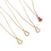 Titanium Steel Gourd Pendant Necklace - Women's Elegant Light Luxury Fashion Clavicle Chain