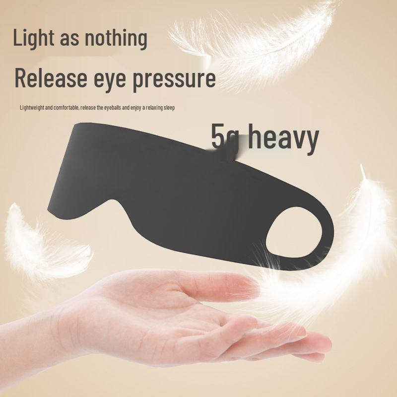 Comfortable Sleep Eye Mask: Blocks Light, Relieves Fatigue, Soft, Skin-Friendly, Breathable, Elastic, No Ear Pressure, Washable